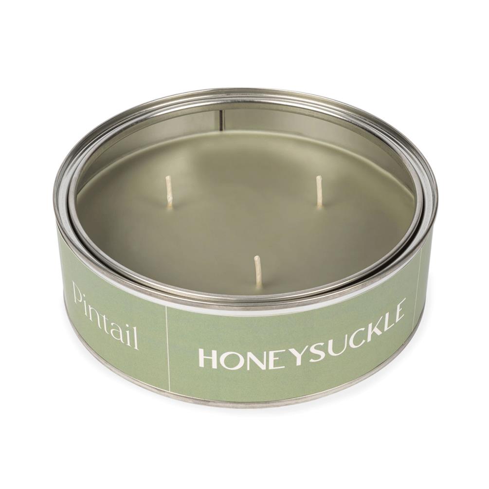 Pintail Candles Honeysuckle Triple Wick Tin Candle Extra Image 2